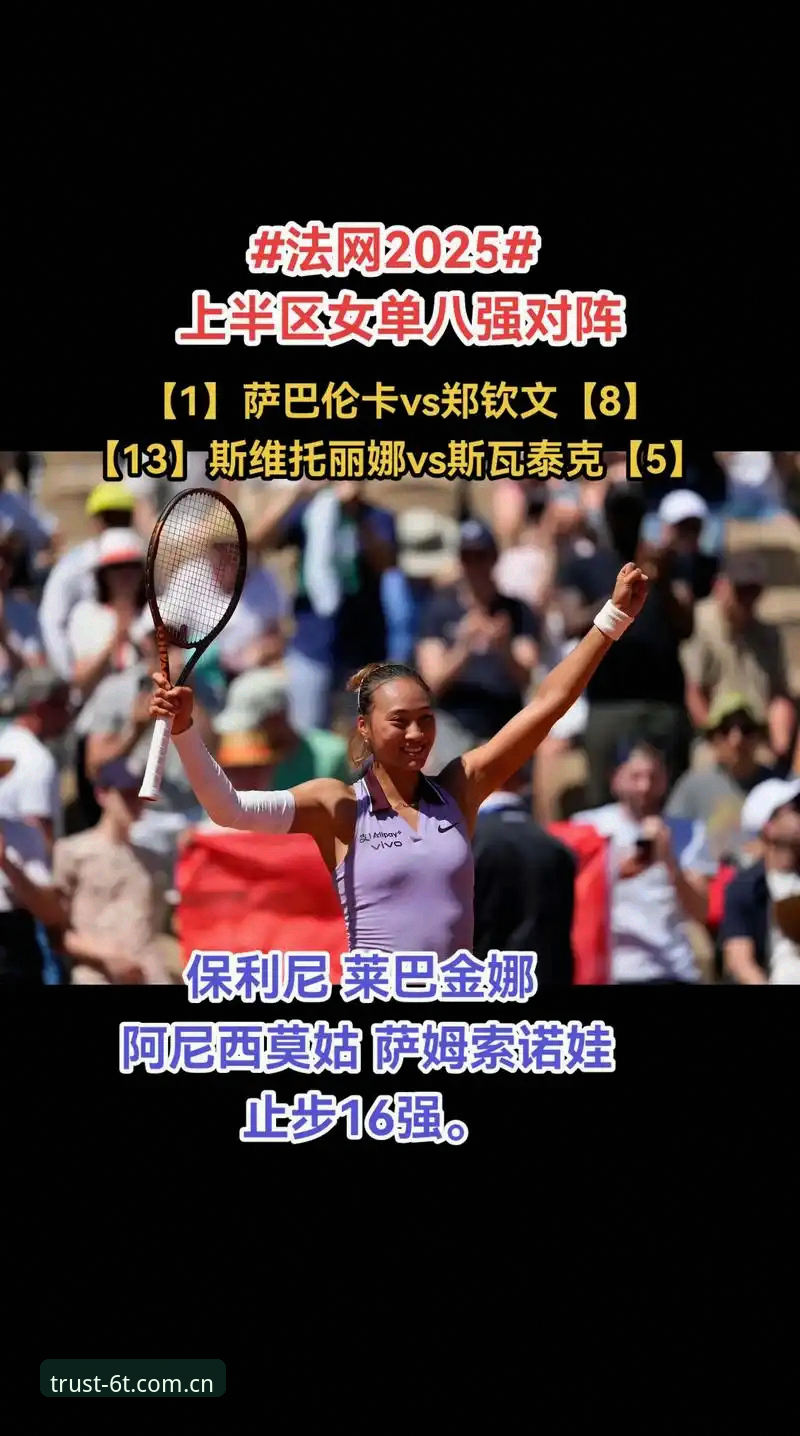 郑钦文法网非种子vs去年八强:保分压力下金花能否逆袭?6t体育平台用户热议